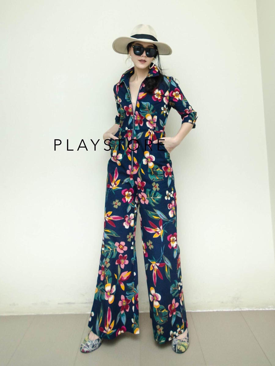 เสื้อผ้าผู้หญิง ALeXa-BLooMing-PLAYSUiT-2