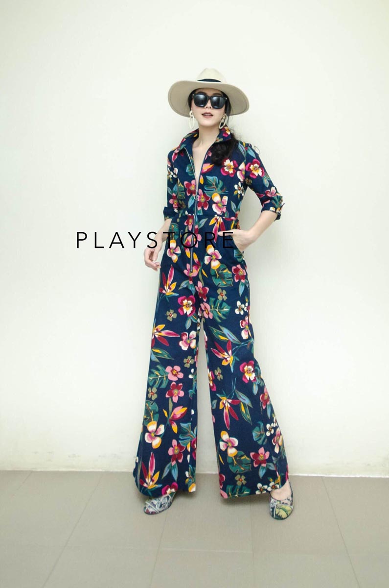 เสื้อผ้าผู้หญิง ALeXa-BLooMing-PLAYSUiT-3