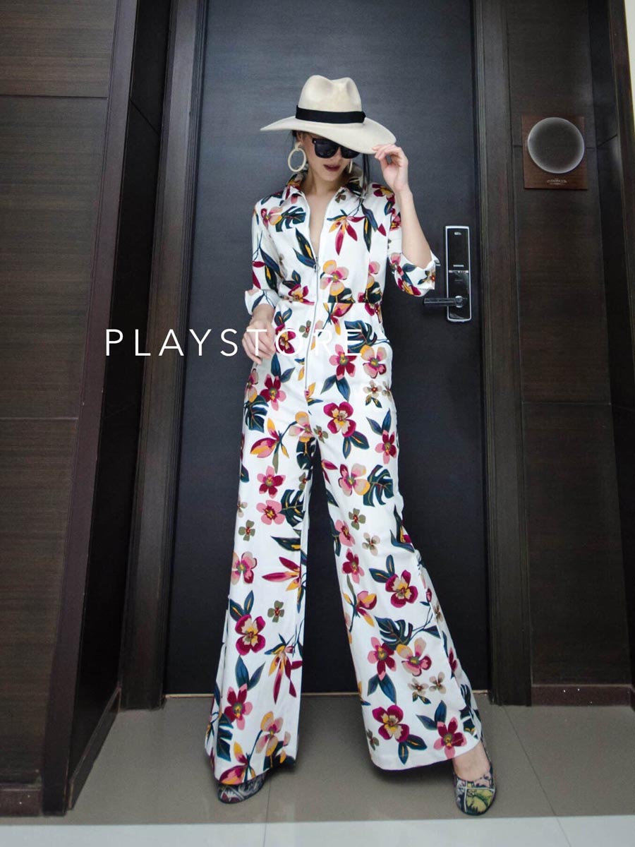 เสื้อผ้าผู้หญิง ALeXa-BLooMing-PLAYSUiT-7