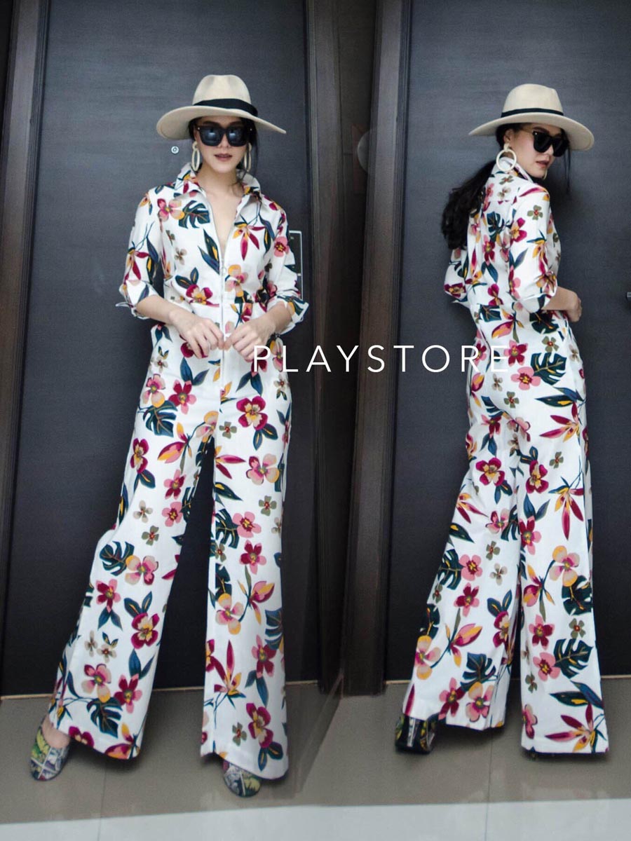 เสื้อผ้าผู้หญิง ALeXa-BLooMing-PLAYSUiT-8