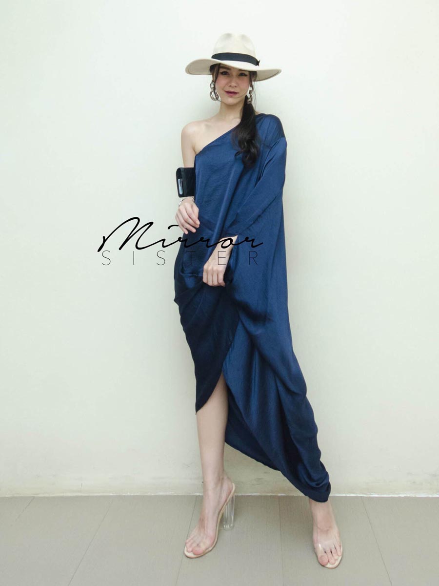 เสื้อผ้าผู้หญิง ARatee-Single-SHoULDER-MaXiDRESS-6