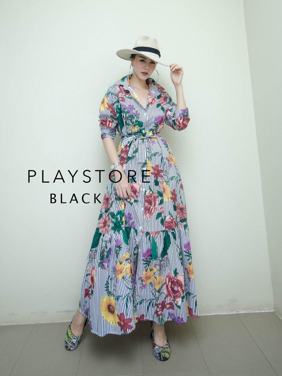 เสื้อผ้าผู้หญิง BeTTy-MaXiDReSS-SHiRT-2