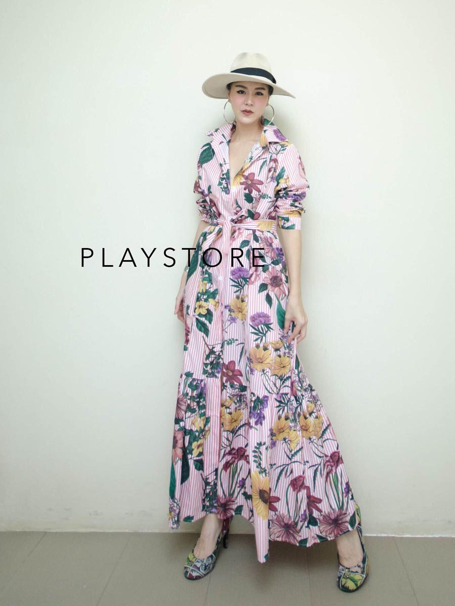 เสื้อผ้าผู้หญิง BeTTy-MaXiDReSS-SHiRT-6