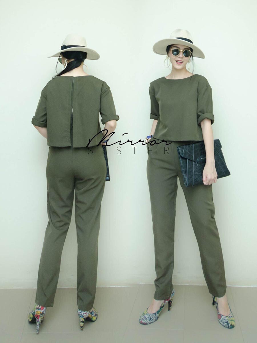 เสื้อผ้าผู้หญิง Lak-Plain-JUMPSUIT-4