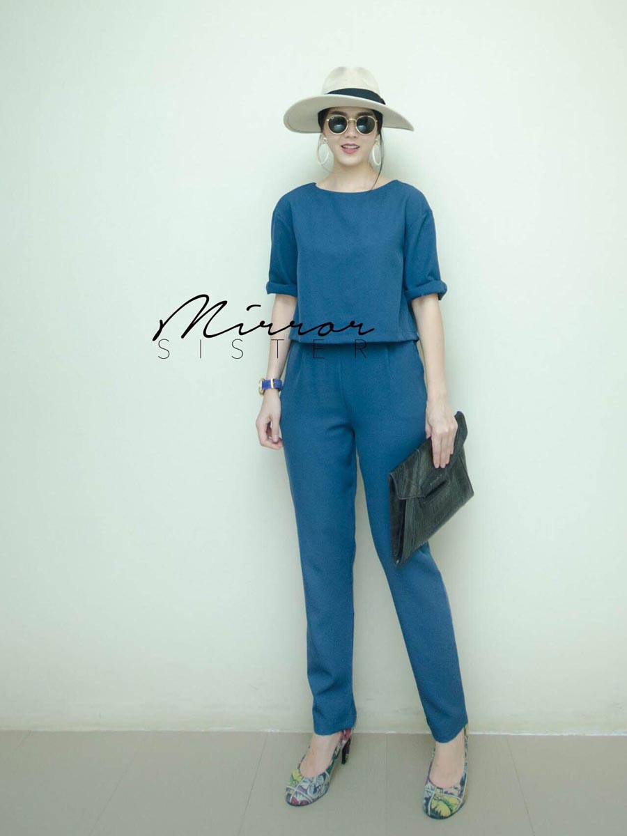 เสื้อผ้าผู้หญิง Lak-Plain-JUMPSUIT-5