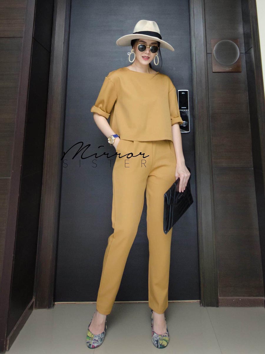 เสื้อผ้าผู้หญิง Lak-Plain-JUMPSUIT-9