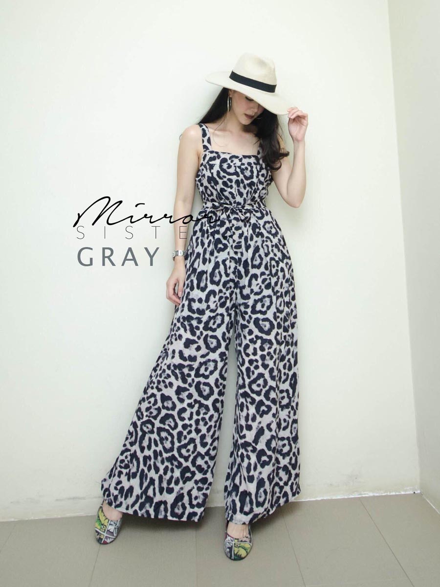 เสื้อผ้าผู้หญิง Leopard-Long-Jumpsuit-3