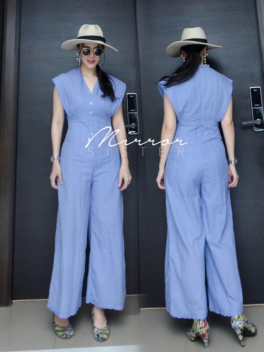 เสื้อผ้าผู้หญิง Minna-Lace-EMBRoiDed-jumpSUiT-9