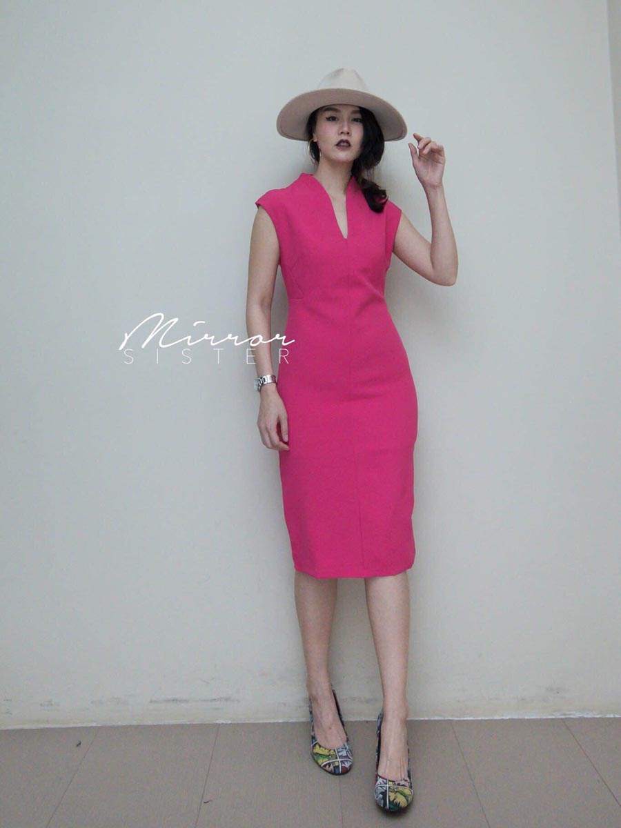 เสื้อผ้าผู้หญิง Pavi-V-MiDi-DReSS-3