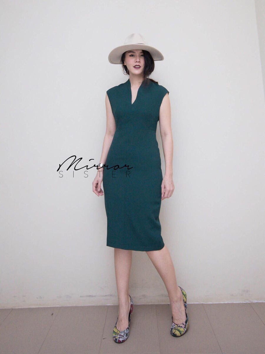 เสื้อผ้าผู้หญิง Pavi-V-MiDi-DReSS-7