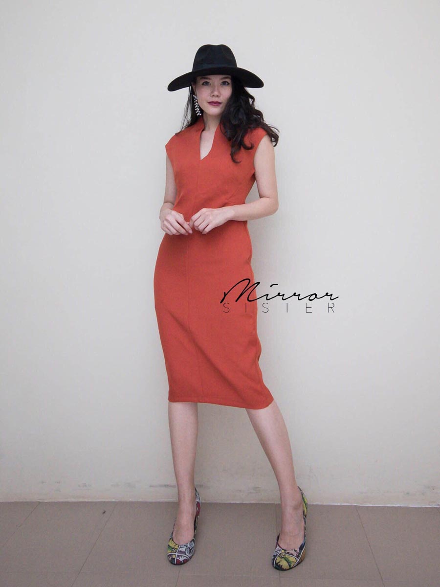 เสื้อผ้าผู้หญิง Pavi-V-MiDi-DReSS-9