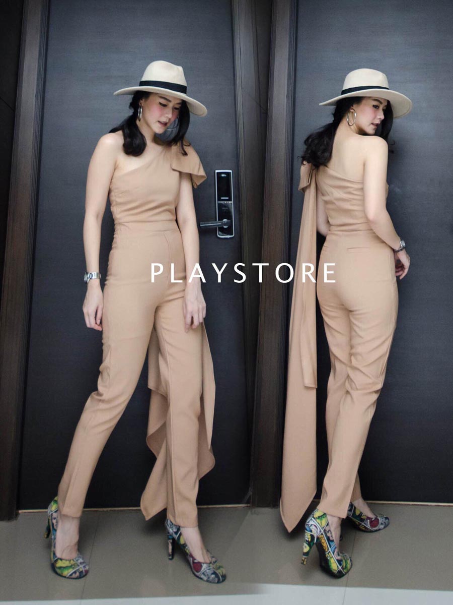 เสื้อผ้าผู้หญิง PhittdaR-BiG-BoW-JUMPSUIT-9