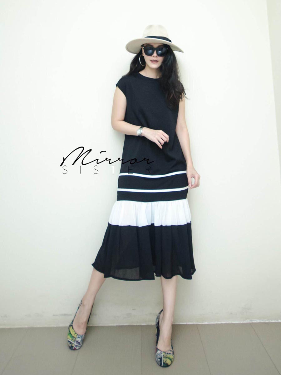 เสื้อผ้าผู้หญิง TeXZus-2ToNEs-MaXiDReSS-2