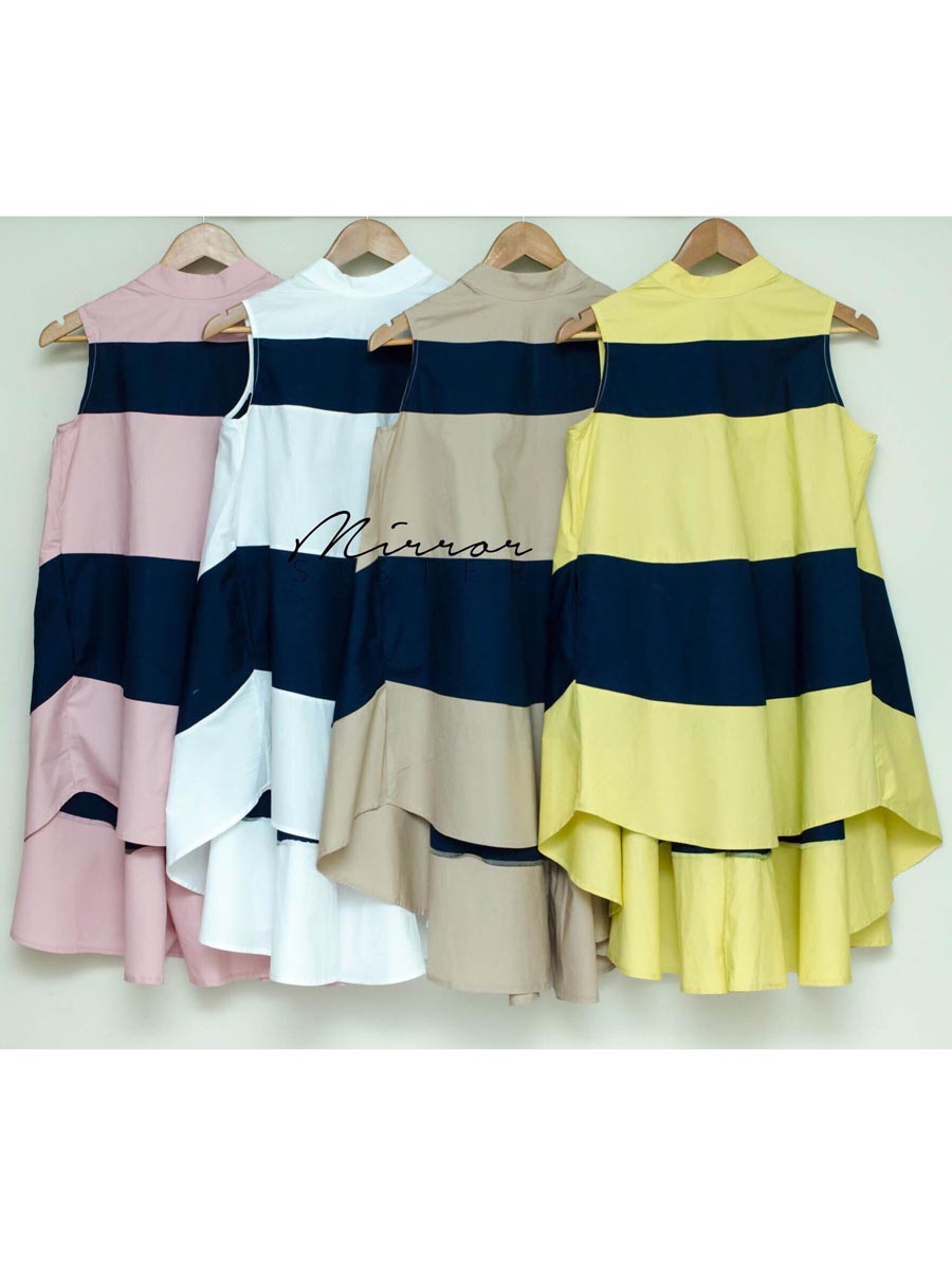 เสื้อผ้าผู้หญิง Together2-Stripe-Dress-10